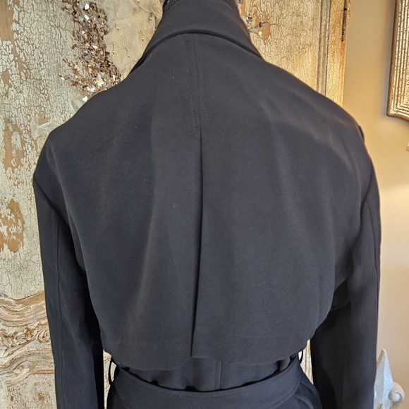 Bagatelle Black Trench Coat XL - Picture 5 of 13